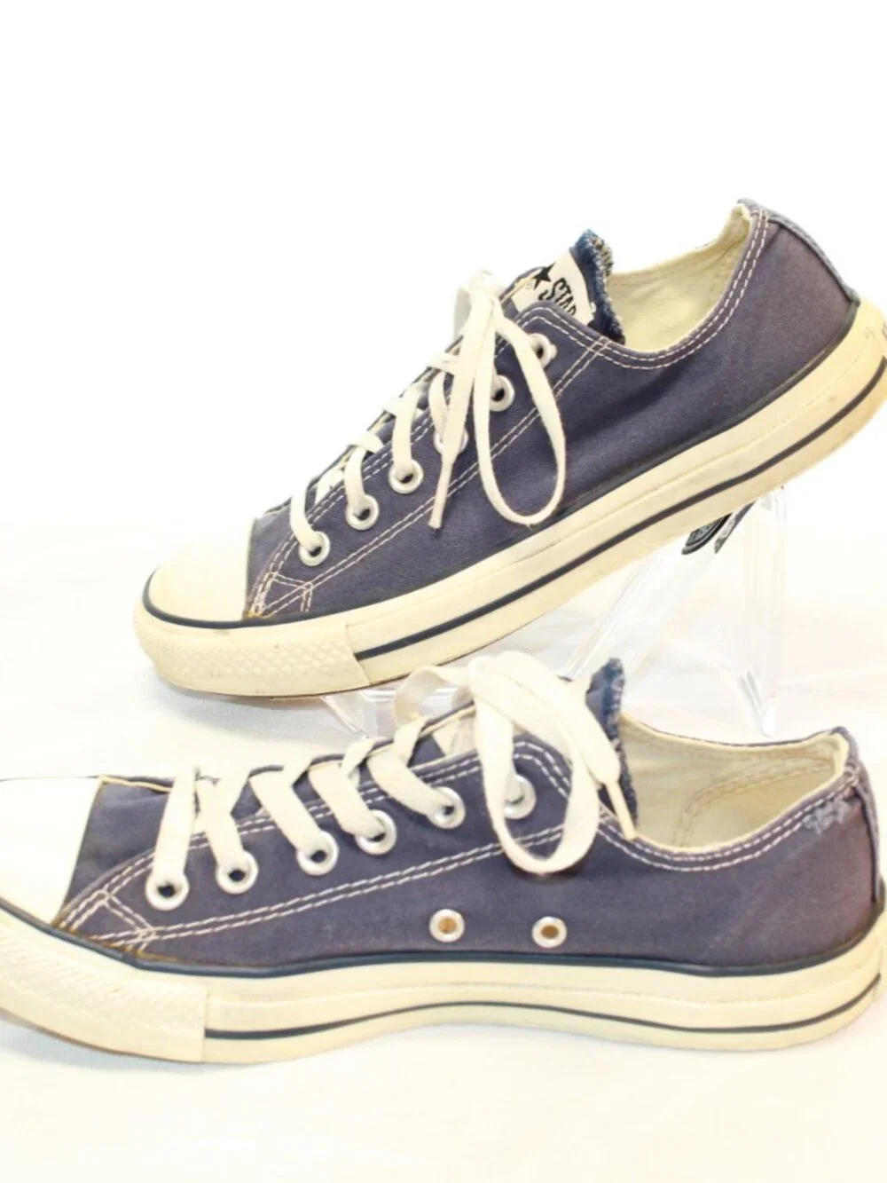 Converse Chuck Taylor All Star Unisex M6 W8 Navy Blue Low Top Sneakers - M9697 - Picture 3 of 12